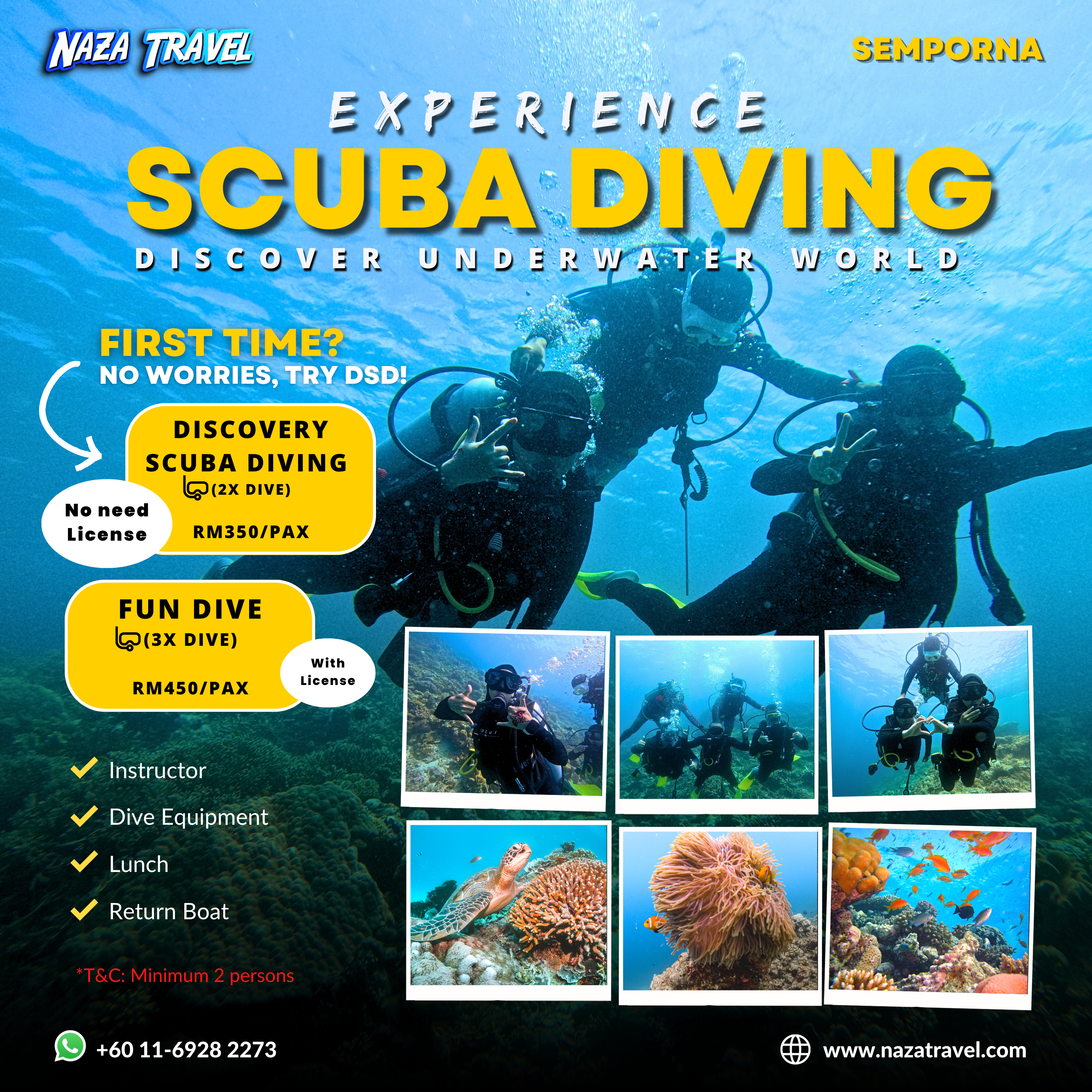 diving semporna 2025
