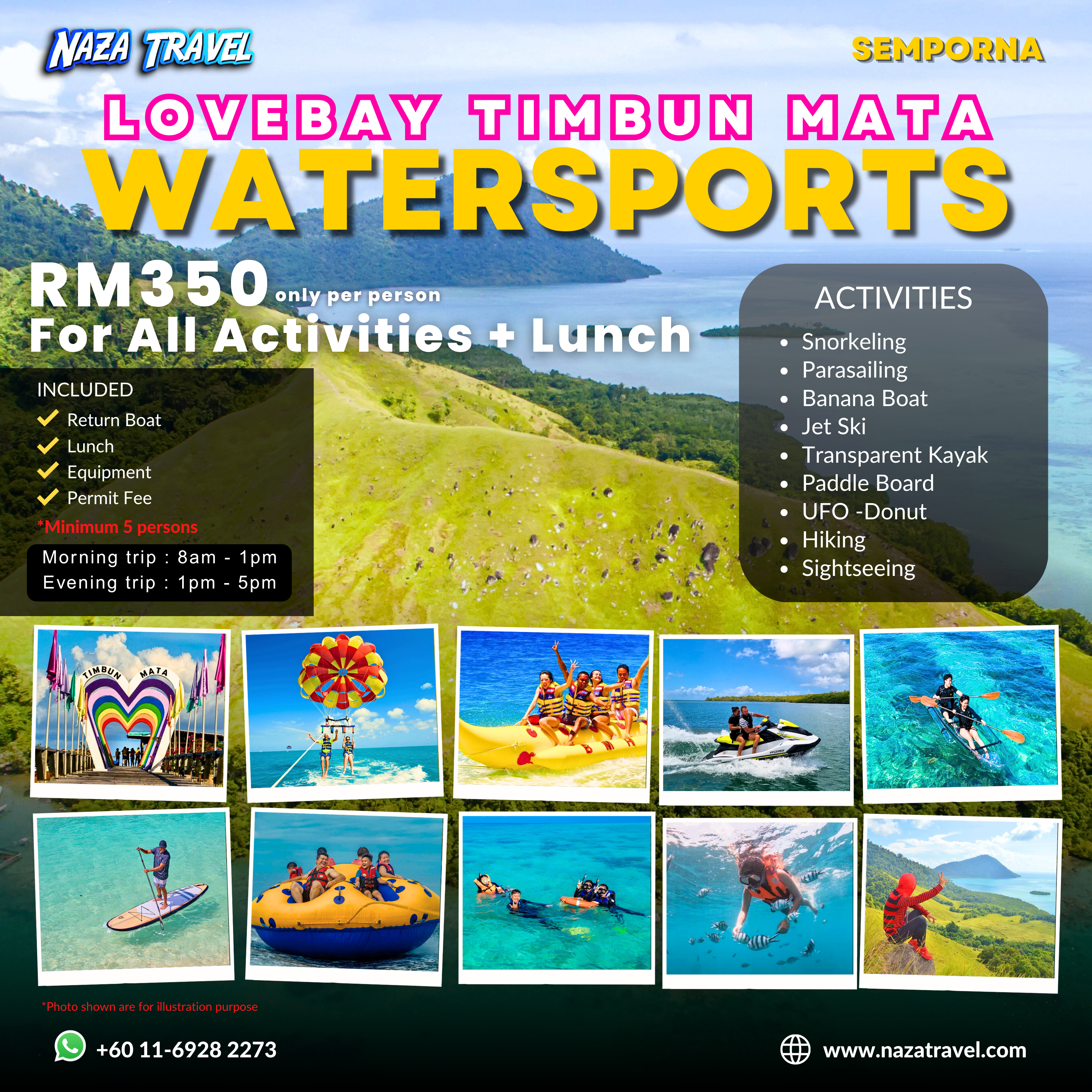 watersport semporna 2025